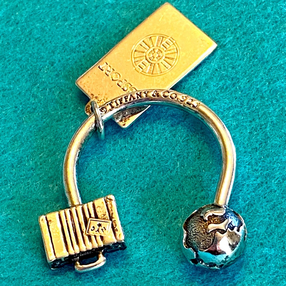Tiffany & co passport key ring